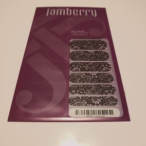 Jamberry Nail Wrap Lace Noir